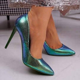 PS1 Tacchi a spillo da donna Iridescent Blue WildStar 2