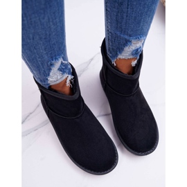 FRJ Stivali da neve caldi neri Borneo da donna nero 2