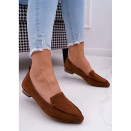 Nicole Mocassini Donna Mocassini Pelle Scamosciata Cognac Homny marrone 2