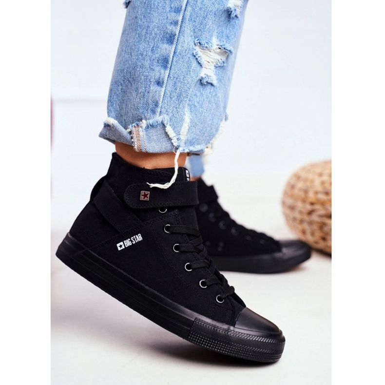 Sneakers Donna Big Star Nere FF274578 nero 2