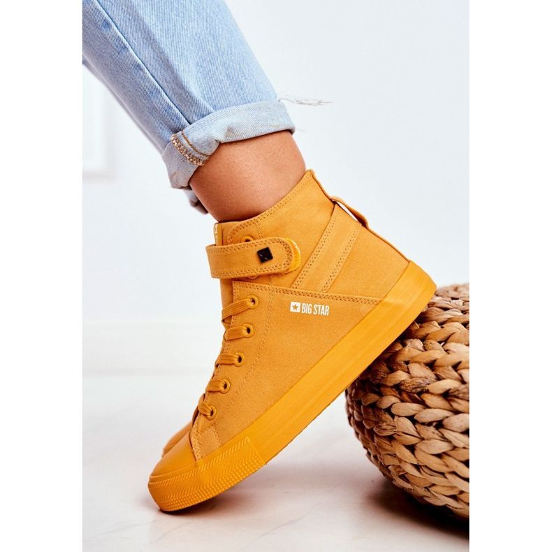 Sneakers Donna Big Star Gialle FF274581 giallo 1