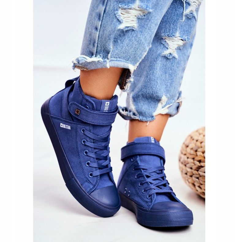 Sneakers Donna Big Star Blu FF274584 2