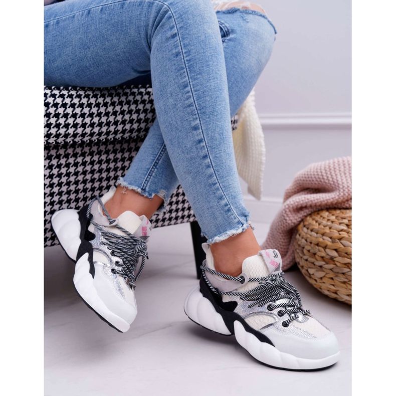 Scarpe Sportive da Donna Big Star by Daniel Lopez Bianche FF274A546 bianco 2