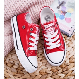 Sneakers per bambini Big Star Red FF374201 rosso rosso 2