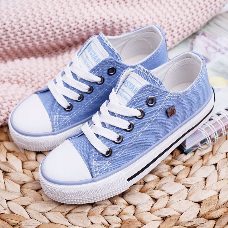 Sneakers per bambini Big Star Blu FF374203 1