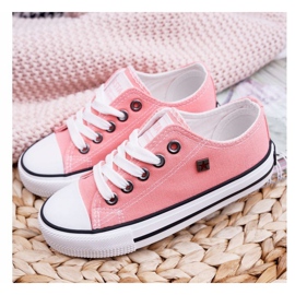 Sneakers Bambini Big Star Salmone FF374204 ['rosa'] rosa 1
