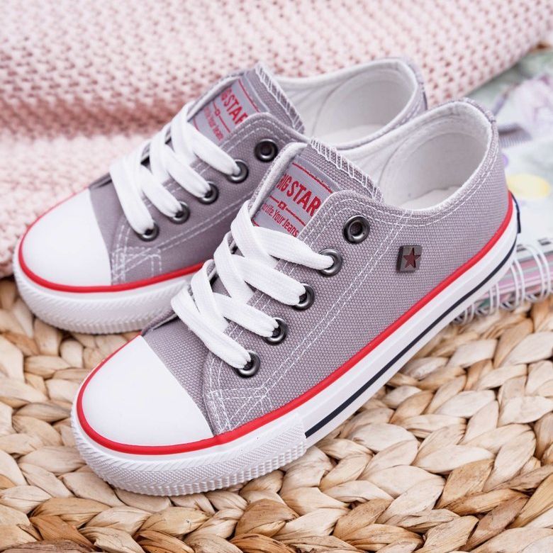 Sneakers Bambini Big Star Grigie FF374205 grigio 1