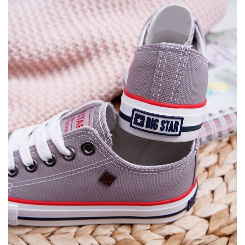 Sneakers Bambini Big Star Grigie FF374205 grigio 2