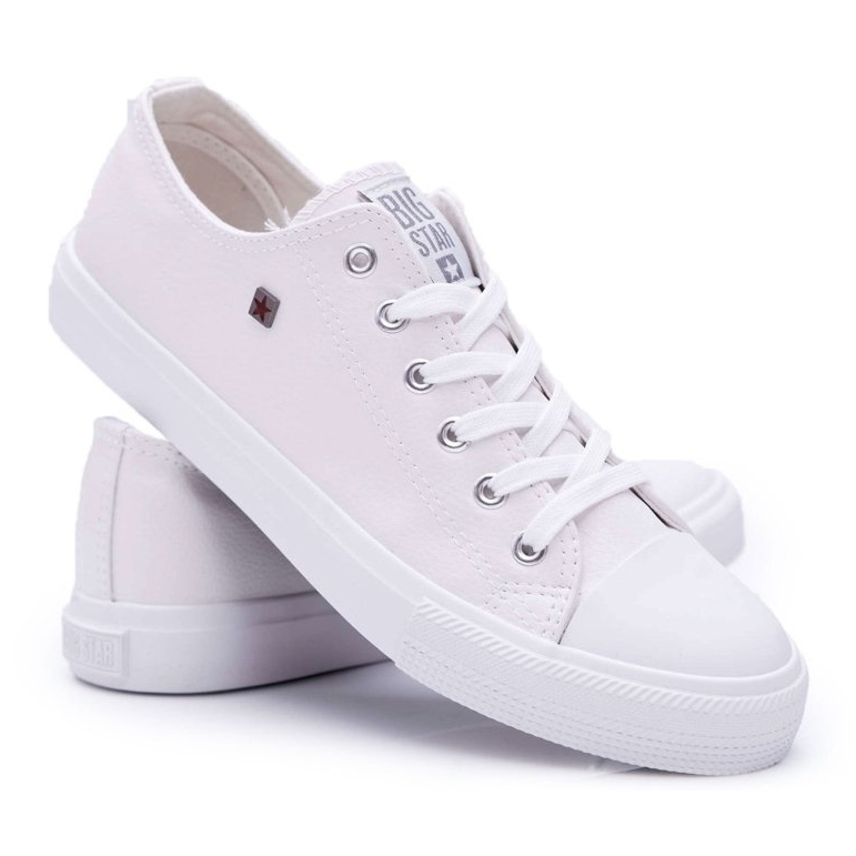 Sneakers Uomo Basse Big Star Bianche V174347 bianco 1