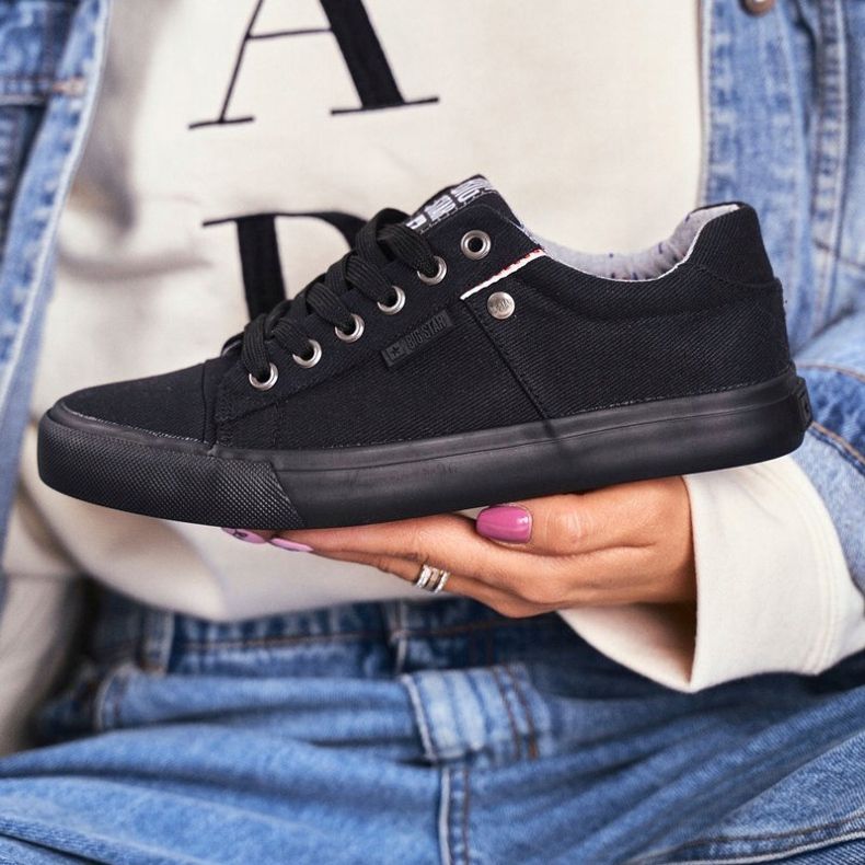 Sneakers Donna Big Star Nere AA274513 nero 1