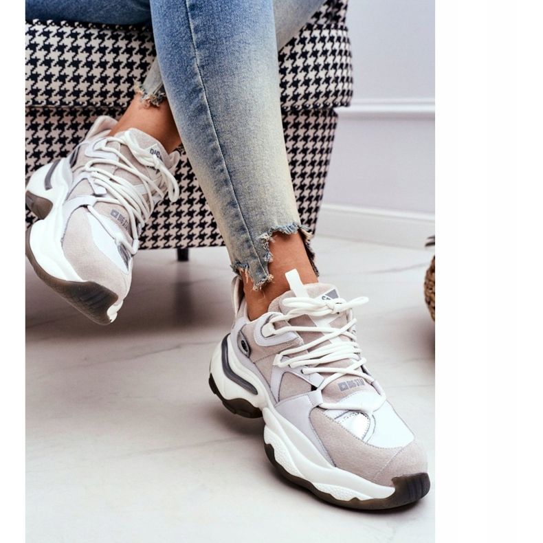 Scarpe Sportive da Donna Big Star by Daniel Lopez Bianche FF274A576 bianca 2