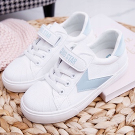 Sneakers Bambini Bambini Big Star Con Velcro Bianco FF374120 1