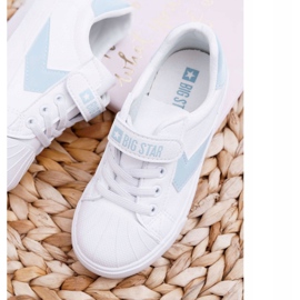 Sneakers Bambini Bambini Big Star Con Velcro Bianco FF374120 2