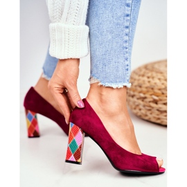 Décolleté Donna Sergio Leone Scamosciato Fucsia PB135 Be Mine! rosa 2