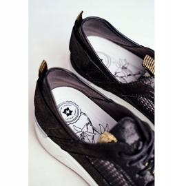 EVE Scarpe Sportive Donna Pelle Nero Love Me 1