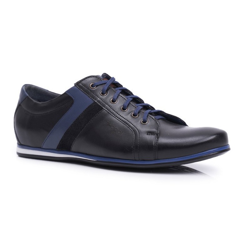 Scarpe Brogue Uomo Casual Nikopol Pelle Nere 1721 nero 1