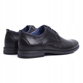 Scarpe Brogue Uomo Casual Nikopol Pelle Nere 1726 nero 1