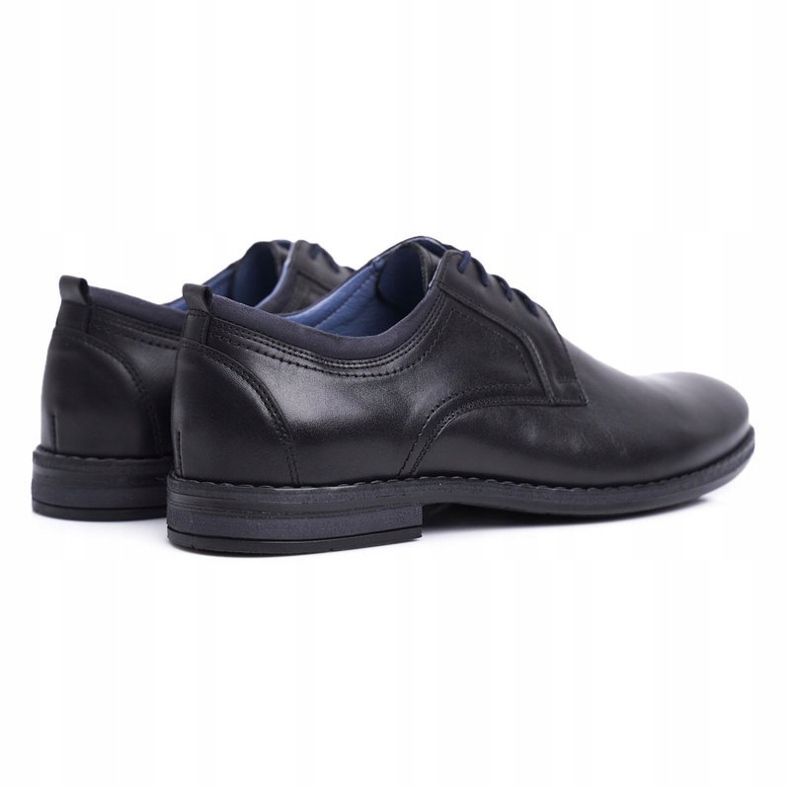 Scarpe Brogue Uomo Casual Nikopol Pelle Nere 1726 nero 1