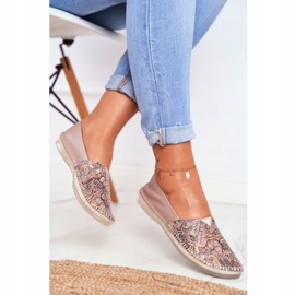 Ballerine da donna Maciejka Pelle Beige 01930-59 / 00-0 2