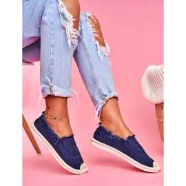 SEA Espadrillas da donna Navy Blue Flaure blu navy 2