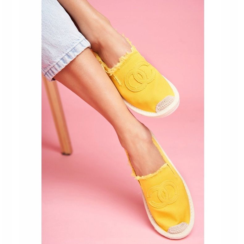 PS1 Espadrillas da donna Yellow Flaure giallo 2