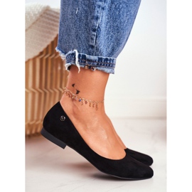Ballerine in camoscio da donna Sergio Leone BL611 Nemsis Nere nero 1