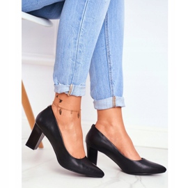 Décolleté da donna Sergio Leone PB403 Nero Herline 1