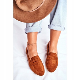 Mocassini Donna Camoscio Sergio Leone MK734 Camel Nebbi marrone 1