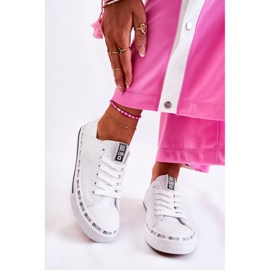 Sneakers Donna Big Star Openwork Bianco FF274024 bianca 1