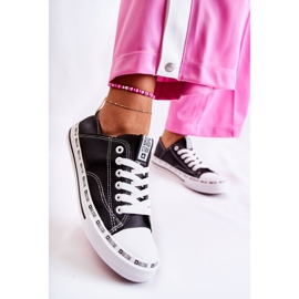 Sneakers Donna Big Star Openwork Nere FF274023 nero 2