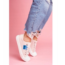 Sneakers Donna Big Star Openwork Rosa FF274033 1