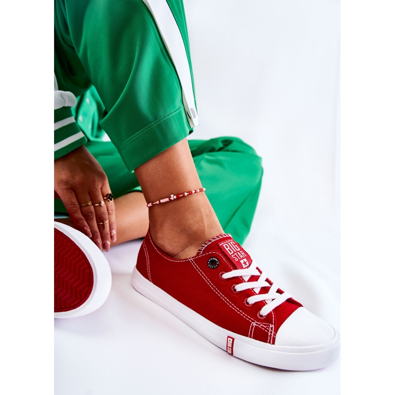 Sneakers Donna Big Star Rosse FF274089 rosso 1