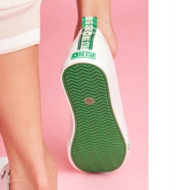 Sneakers Donna Big Star Verde e Bianche FF274088 bianca 1