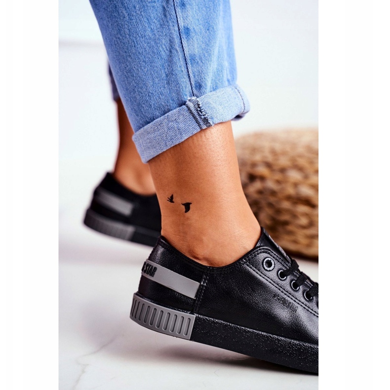 Sneakers Donna Big Star Nere FF274177 nero grigio 2