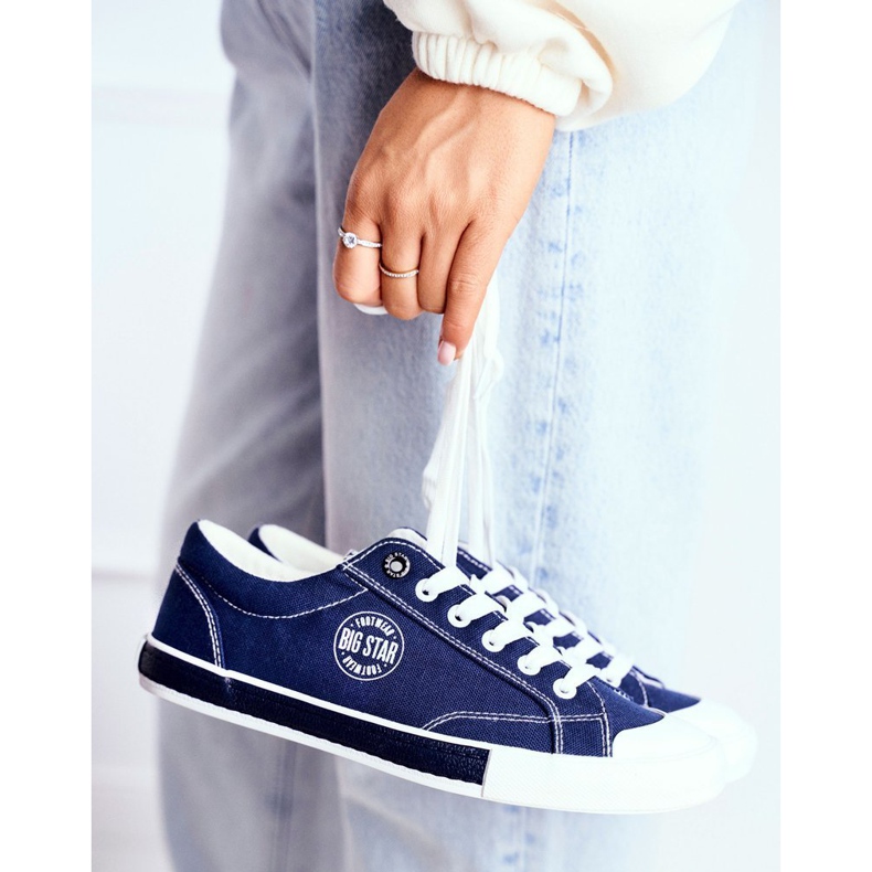 Sneakers da donna Big Star Navy Blue FF274229 blu navy 1