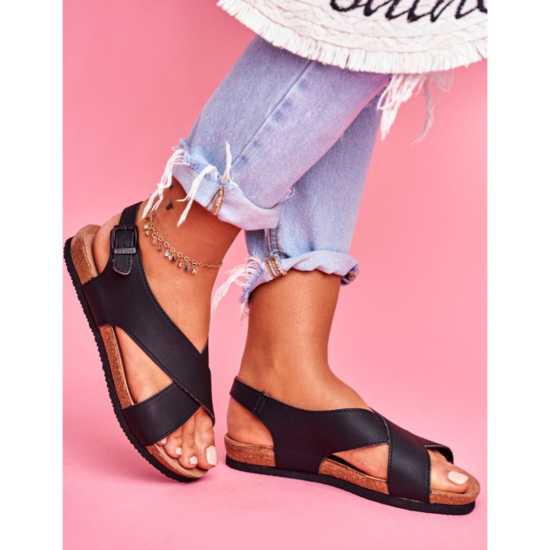 Sandali da donna Big Star Neri FF274621 nero 2