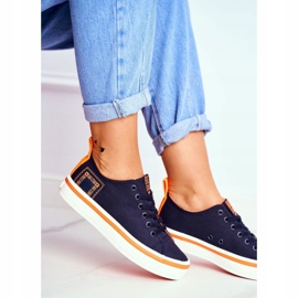Sneakers da donna Big Star Navy Blue FF274A070 blu navy 1