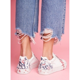 Sneakers Donna Pelle bianca GOE FF2N3027 1