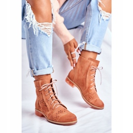 Stivali Donna Pelle Maciejka Peach 04468-18 arancia 1