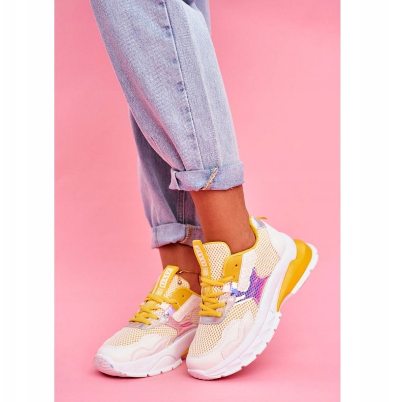 PS1 Scarpe Sportive Donna Gialle Sportivo giallo 2