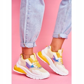 PS1 Scarpe Sportive Donna Gialle Sportivo giallo 1