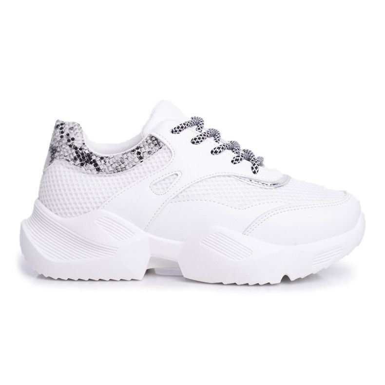 PS1 Scarpe Sportive Donna Bianche Snake Giselle bianco 1