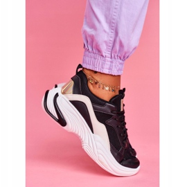 SEA Scarpe Sportive da Donna Colorate Nere Pinner bianco nero multicolore 2