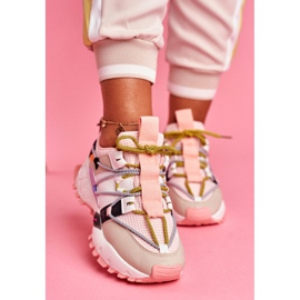 SEA Scarpe Sportive Donna Rosa LA91 Be One multicolore 2