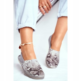Ballerine da donna Maciejka Pelle Grigie 01930-66 / 00-0 grigio 2