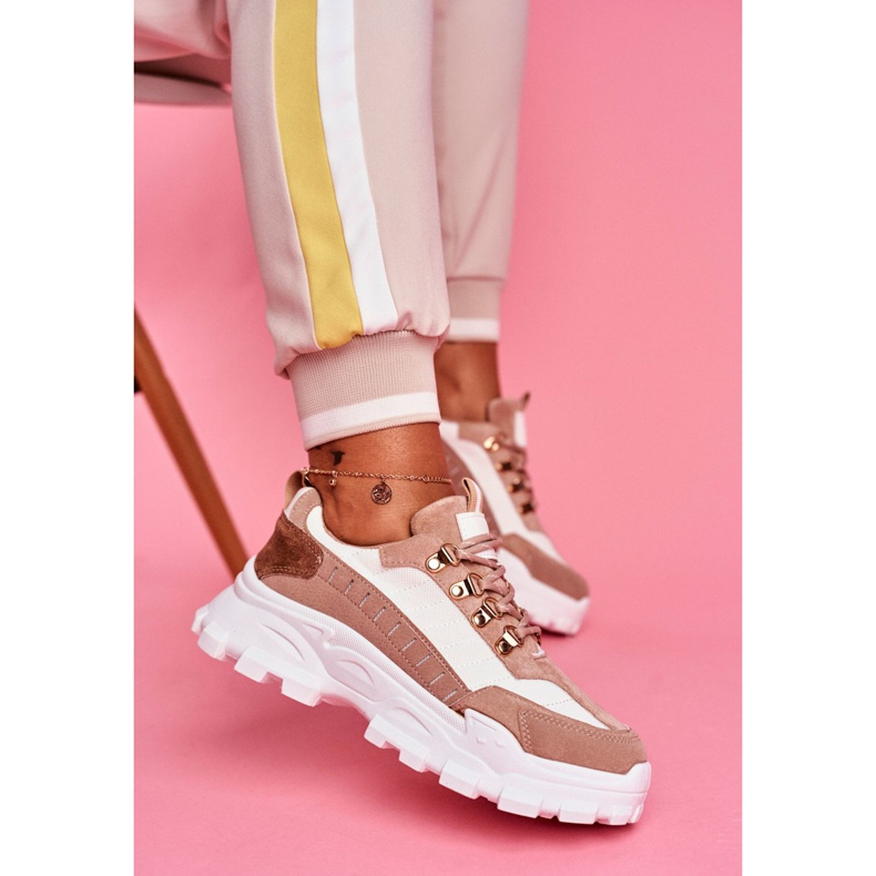 SEA Scarpe Sportive Donna Beige e Bianche Palmas bianca marrone 2