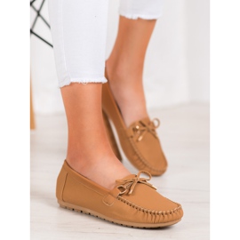 Diamantique Mocassini in ecopelle marrone 1