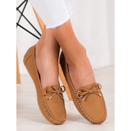 Diamantique Mocassini in ecopelle marrone 2