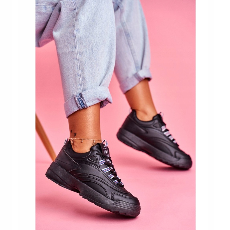 EVE Scarpe Sportive Donna Nere Boston nero 2