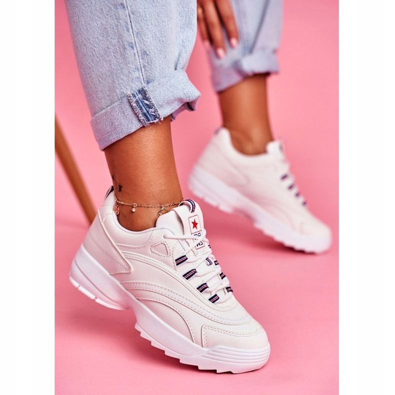 EVE Scarpe Sportive Donna Bianche Boston bianca 1